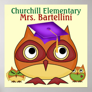 School / leraar / Poster klaslokaal - SRF