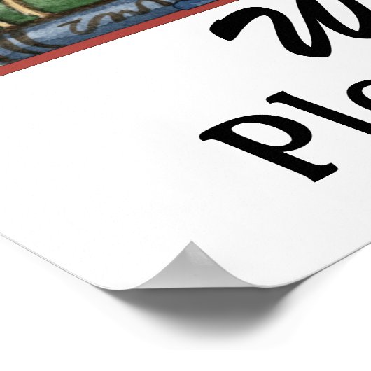 School - Leraar - SRF Poster (Hoek)