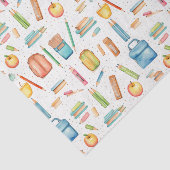 School/leraar Tissue Paper Tissuepapier (Detail)