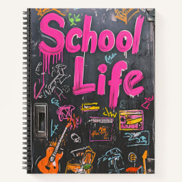 "School Life" schoolbord Notitieboek