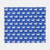 School Logo Fleece Deken (Voorkant (Horizontaal))