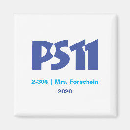 School logo Simple Magneet