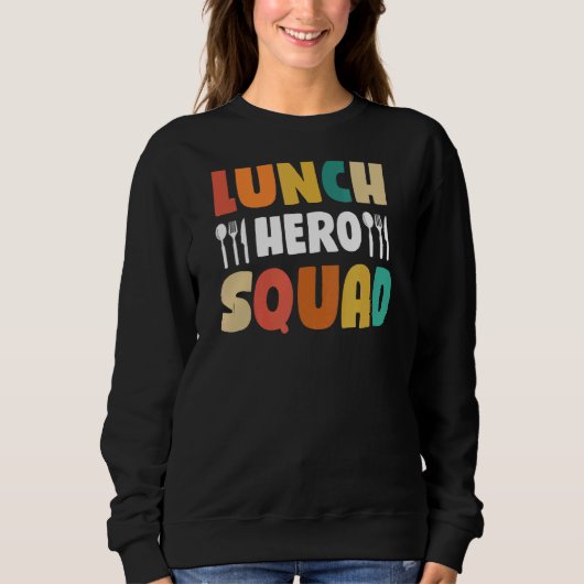 School Lunch Hero Squad Cafeteria Workers 2 Trui (Voorkant)