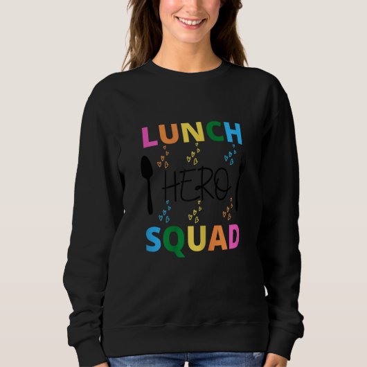 School Lunch Hero Squad Cafeteria Workers 2 Trui (Voorkant)