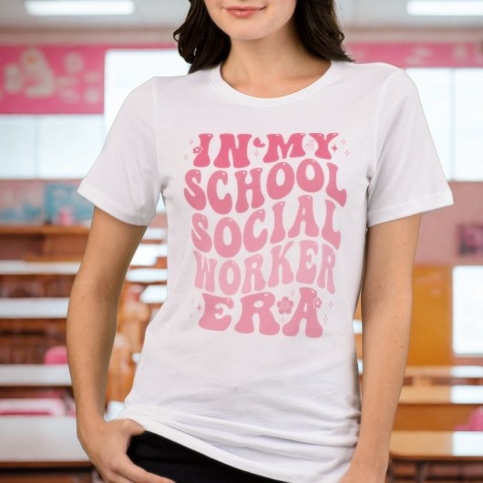 School maatschappelijk werker T-shirt