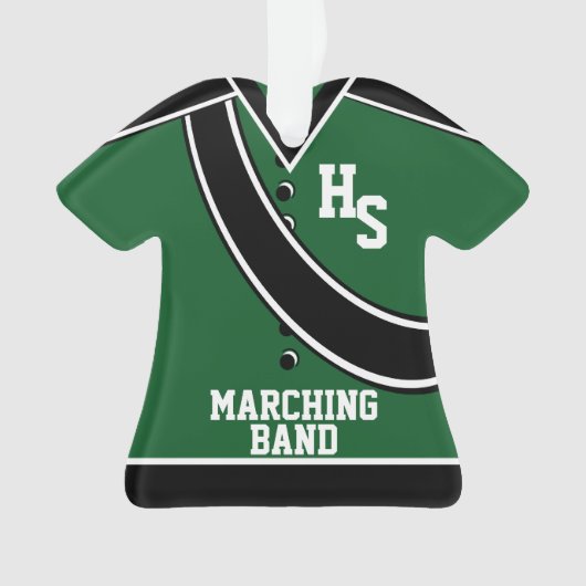 School Marching Band Ornament (voorkant)