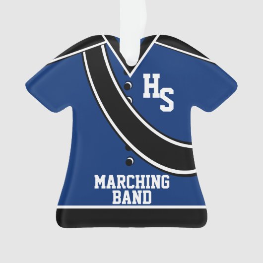 School Marching Band Ornament (voorkant)