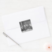 School Master Vierkante Sticker (Envelop)