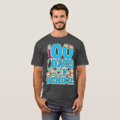 School Nurse 100 Days of School T-shirt (Voorkant volledig)