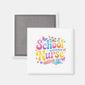 School Nurse Magnet Magneet (Voorkant / Achterkant)