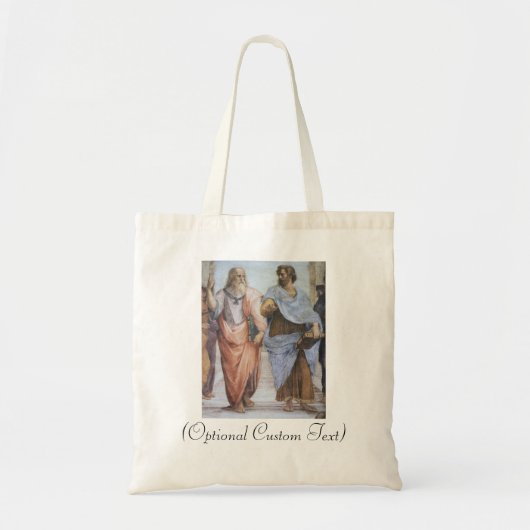 School of Athene (detail - Plato & Aristoteles) Tote Bag (Voorkant)
