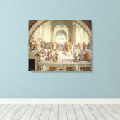 School of Athens Canvas Afdruk (Insitu (Houten vloer))