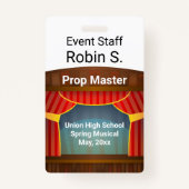 School of Community Musical Badge (Voorkant)