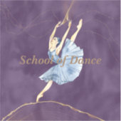 School of Dance Grote Sticker (Voorkant)
