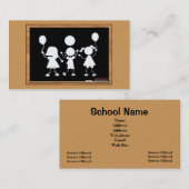 School of Daycare Visitekaartje (Voorkant / Achterkant)