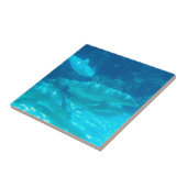 School of Dolphins Tile Tegeltje (Zijkant)