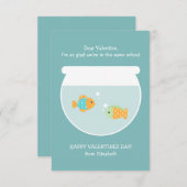 School of Fish Classroom Valentijns Kaart (Voorkant / Achterkant)