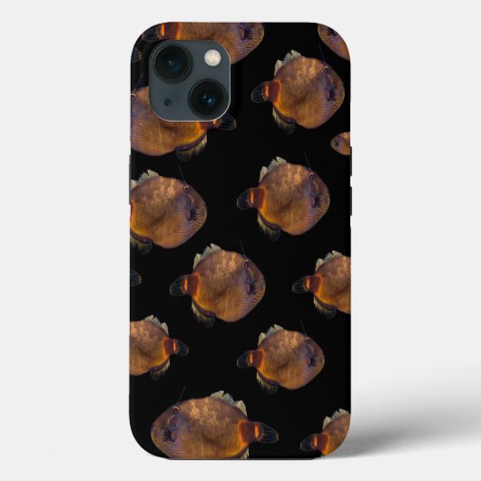 School Of Leather Jacket Fish, iPhone 13 Coque (Verso)