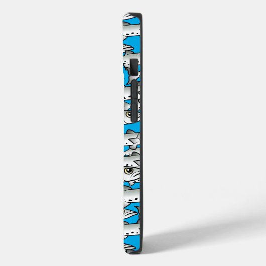 School of Scubadorable Great Barracuda Case-Mate iPhone Case (Achterkant / Links)