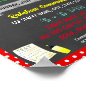 School Open Huis evenement sjabloon Poster (Hoek)