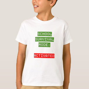 School Overlevingsmodus   Terug naar school T-shirt