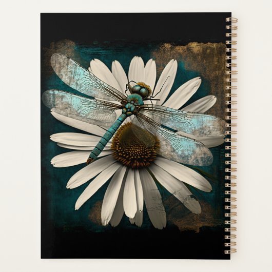 School Planner met Dragonfly & Daisy (Achterkant)