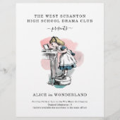 School Play of Theater Playbill Promotionele Flyer (Voorkant)