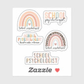 School Psychology-student | Schoolpsycholoog Sticker (Vel)