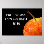 School Psycholoog door Poster (Voorkant)