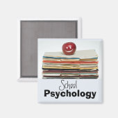 School Psycholoog Kantoor Magnet Magneet (Voorkant / Achterkant)