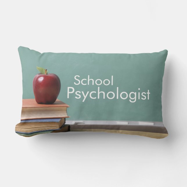 School-psycholoog Pillow Kussen (Voorkant)