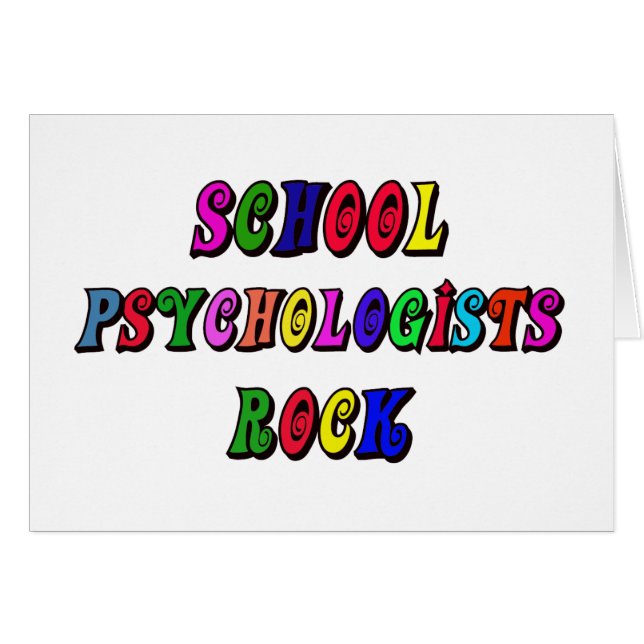 SCHOOL PSYCOLOGIST ROCK (Voorkant Horizontaal)