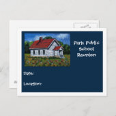 SCHOOL REUNION BRIEFKAART (Voorkant / Achterkant)