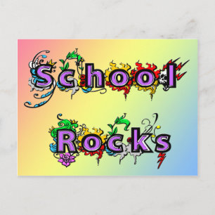 School Rocks Briefkaart