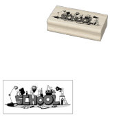 School Rubberstempel (Gestempeld)