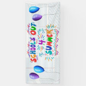 School’s Out for Summer Banner (Verticaal)