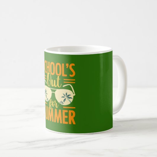 School’s Out For Summer Coffee Mug (Devant droit)