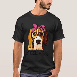 School S Teacher Classroom Beagle T-shirt