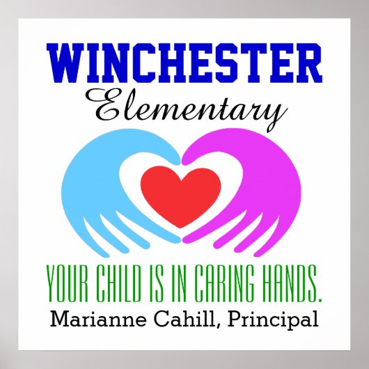 School / School District Poster - SRF (Voorkant)