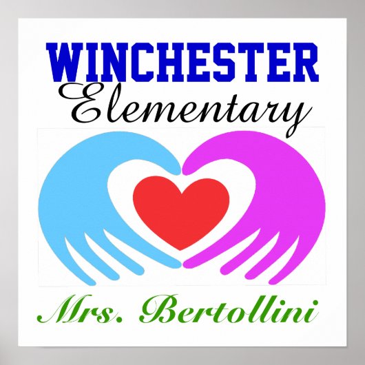 School / School leraar - SRF Poster (Voorkant)