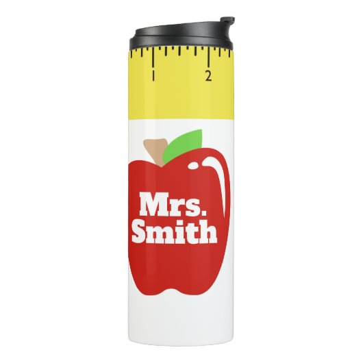 School Secretary Teacher Thermosbeker (Gedraaid links)