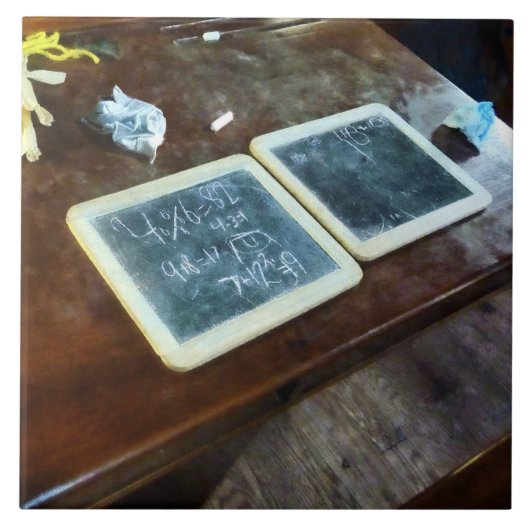 School Slates Tegeltje (Voorkant)