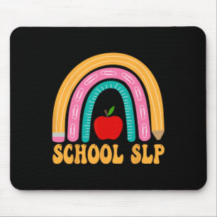 School Slp Regenboog Potlood Vrouwen Byck Naar Sch Muismat
