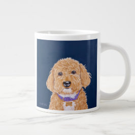School Spirit Golden Doodle Extra Grote Beker