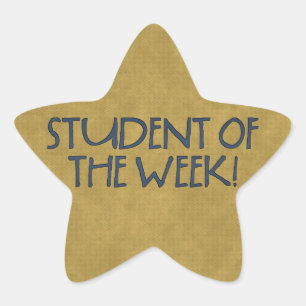 School Star Student van de week Stickers
