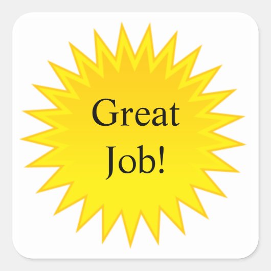 School Stickers positief bericht beloning (Voorkant)