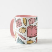 school supplies coffee mug (Devant gauche)
