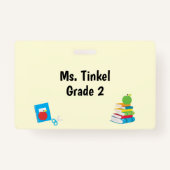 School Supply Teacher Aide Grade Department Badge (Voorkant)