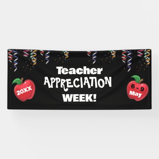 School Teacher Appreciation Week Banner (Horizontaal)