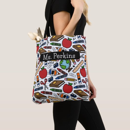 School Teacher Tote Bag (De près)